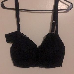 Black Lace Torrid Bra 44B